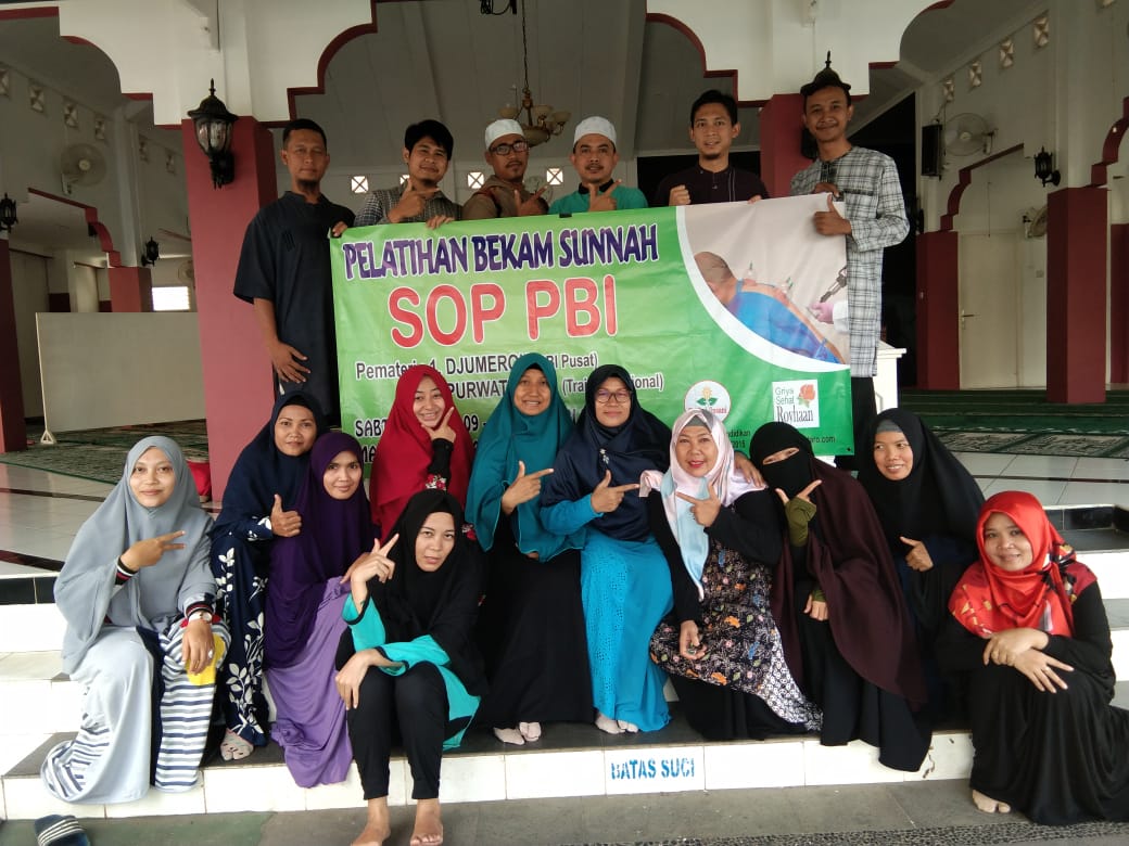 Pelatihan Bekam Sunnah S.O.P PBI (Bersertifikat)